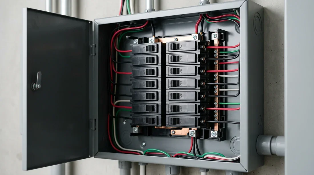 Panneau électrique domestique pour vérifier le courant du four Whirlpool