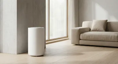 Appareil de déshumidification moderne pour un intérieur sain.