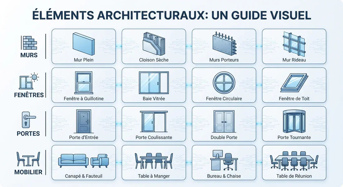 Outils et fonctionnalités ArchiFacile Liste des fonctionnalités et outils disponibles dans ArchiFacile.