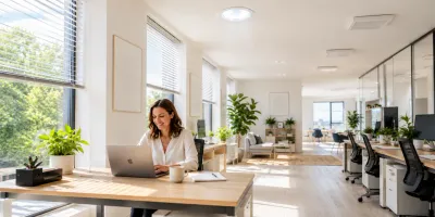 Comment améliorer le confort visuel dans les bureaux sans travaux lourds