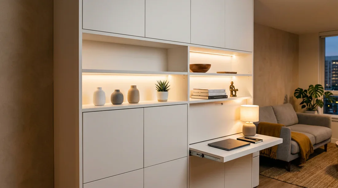 Optimisation des rangements muraux Rangements muraux intelligents pour gagner de la place