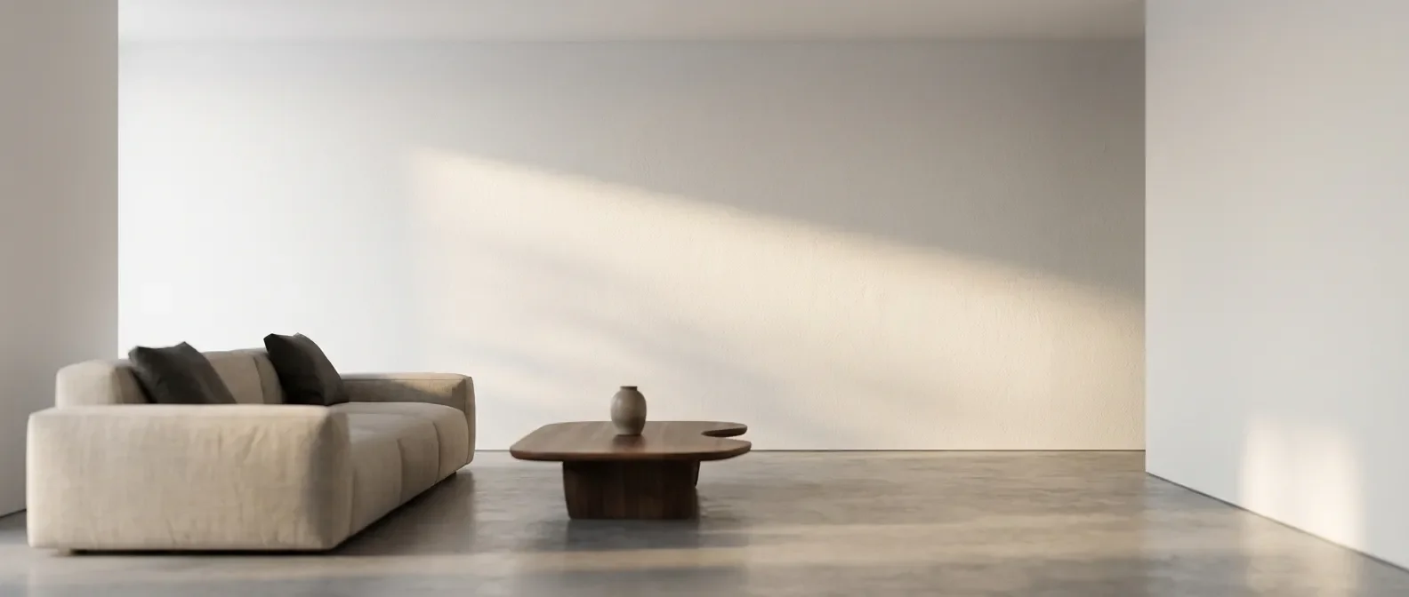 Image de couverture d'un intérieur moderne et élégant, suggérant une rénovation de grille d'aération murale.