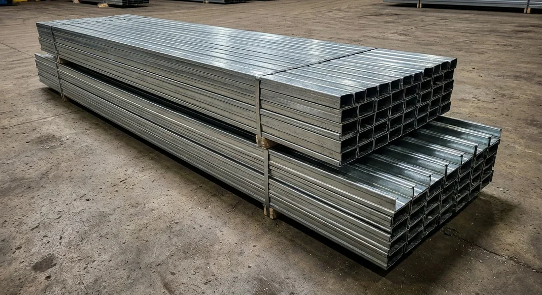 Rails et montants métalliques de type R48 et M48 pour placo