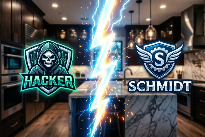 Cuisine Häcker ou Schmidt : Le comparatif technique - Cuisine Häcker ou Schmidt : Le guide ultime pour choisir - Cuisine Häcker ou Schmidt : Laquelle choisir pour votre projet ? Miniature YouTube : Comparaison des marques de cuisine Häcker et Schmidt