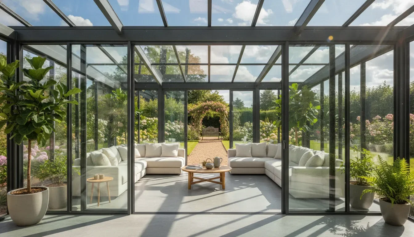 Fenêtre aluminium dans une véranda : quelles précautions pour éviter la surchauffe estivale ?