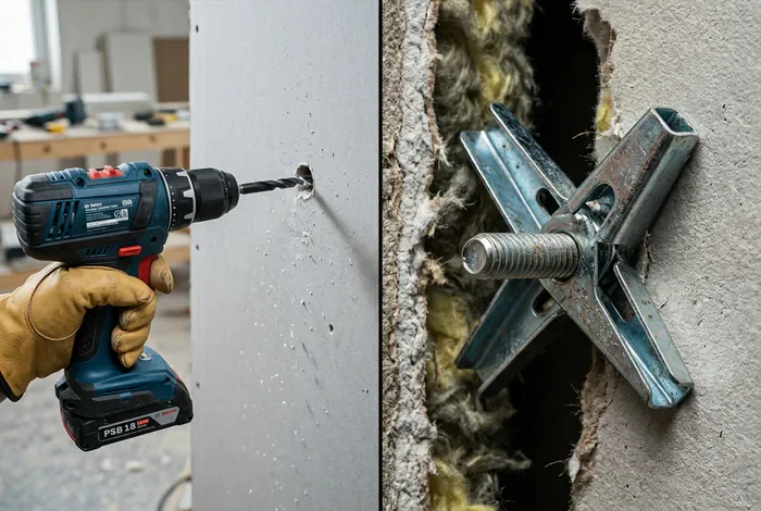 Fixer une télé au mur placo : guide expert - Comment fixer une TV au mur placo sans risque ? (Guide 2026) - Peut-on fixer une TV au mur placo ? La méthode sécurisée Installation de cheville Molly pour fixation télé