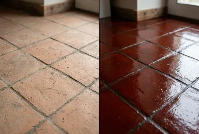 Tomettes avant et après traitement à l'huile