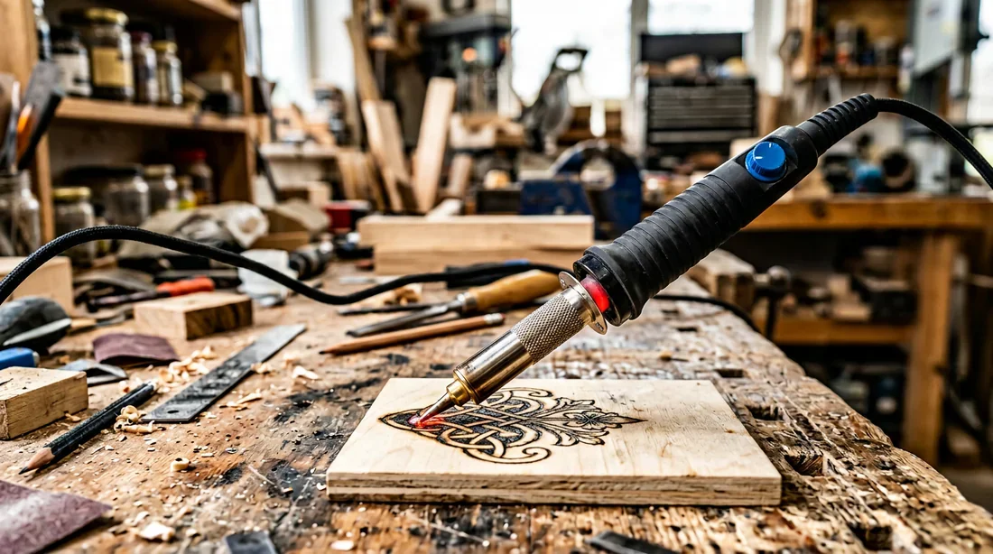 Atelier de bricolage organisé et sécurisé avec équipements de protection