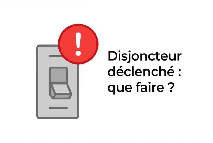 Disjoncteur bouton rouge enfoncé : que faire ? - Disjoncteur bouton rouge : le guide de dépannage (2026) - Bouton rouge sur disjoncteur : est-ce dangereux ? Disjoncteur déclenché que faire