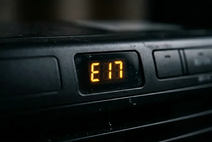 Erreur E17 poêle à pétrole : 4 solutions - Erreur E17 : Le guide ultime pour réparer votre poêle - Poêle à pétrole erreur E17 : que faire ? Erreur E17 sur écran de poêle à pétrole