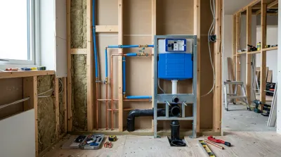 Infographie comparative : WC au sol vs WC suspendu