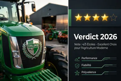 Avis et verdict 2026 sur les broyeurs à fléaux Deleks pour micro-tracteur