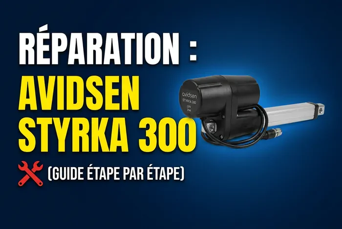 Miniature YouTube pour la réparation du vérin Avidsen Styrka 300