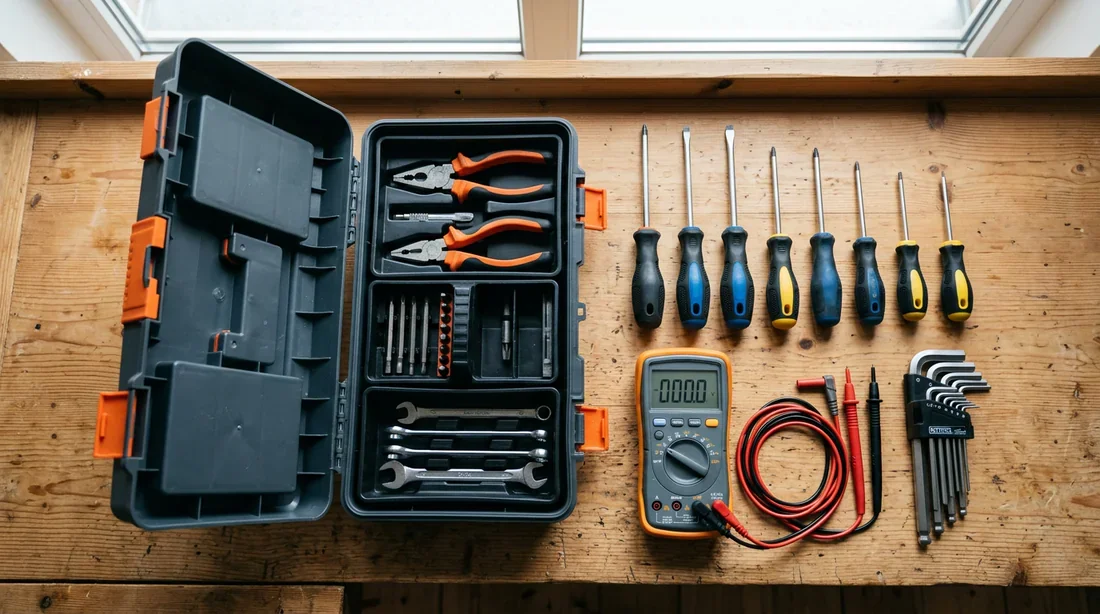 Outils nécessaires pour la réparation d'un automatisme de portail